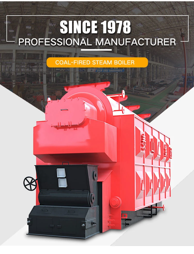 0.5-20 T Coal Fired Steam Boiler Coal Hot Water Boiler for Power Heating Company